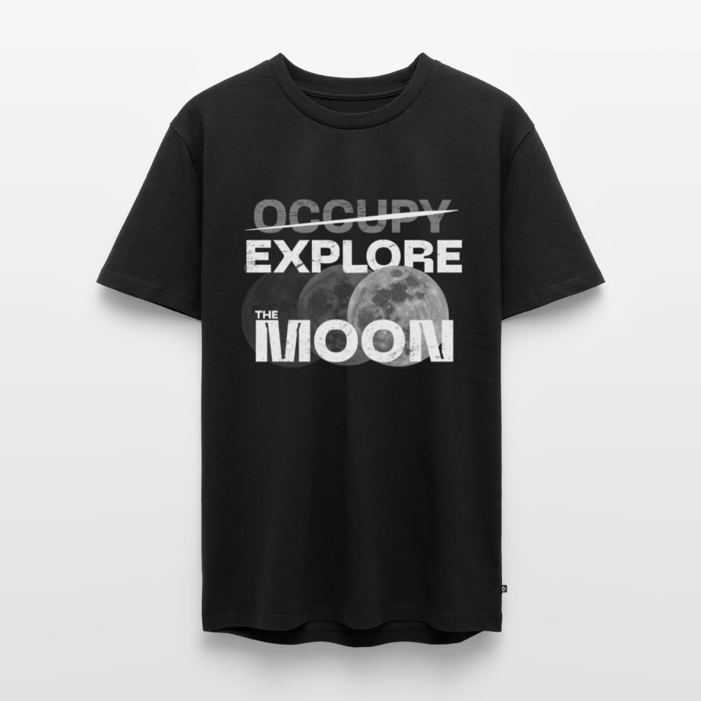 "Explore the Moon" nera - nero