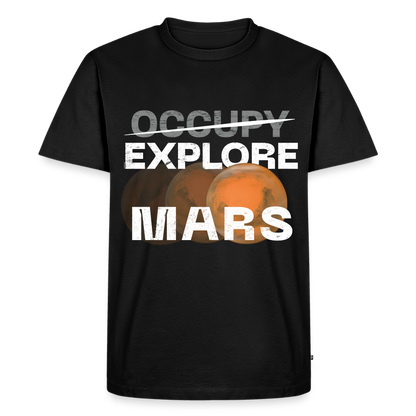"Explore Mars" nera - nero