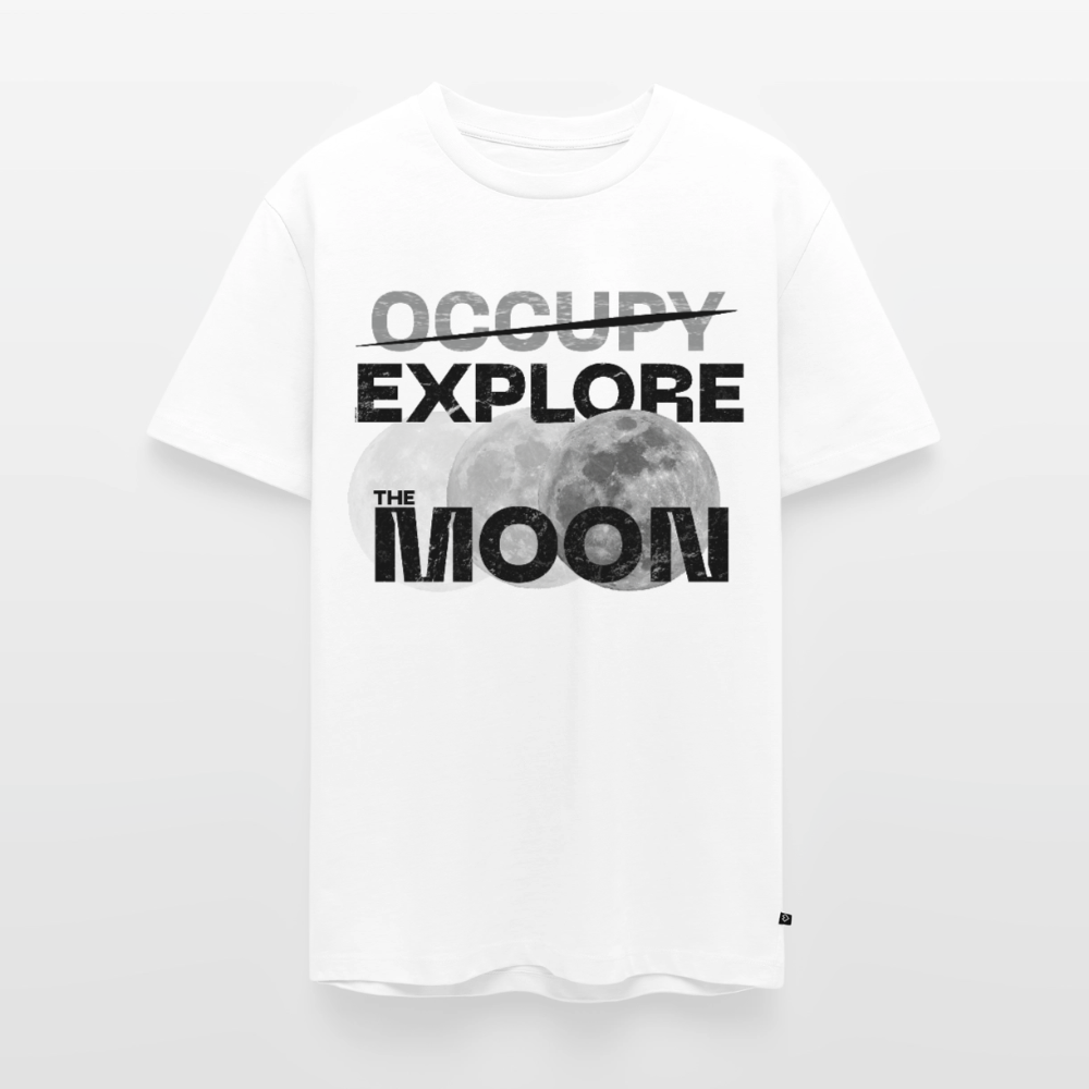 "Explore the Moon" bianca - bianco