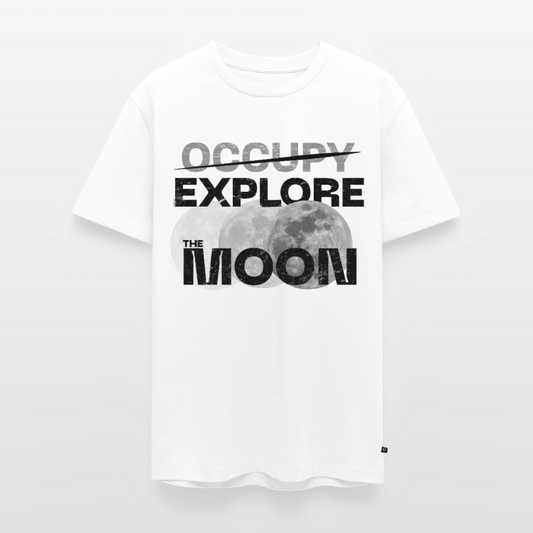 "Explore the Moon" bianca - bianco