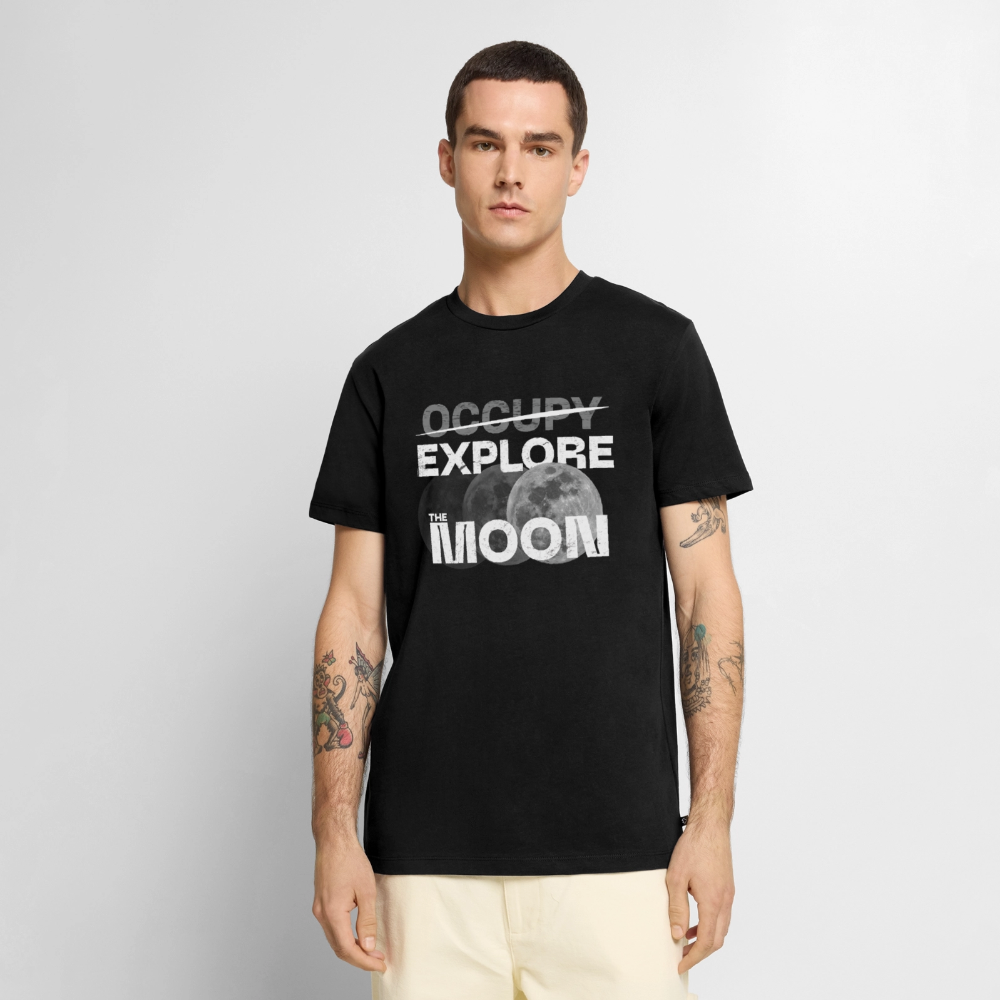 "Explore the Moon" nera - nero