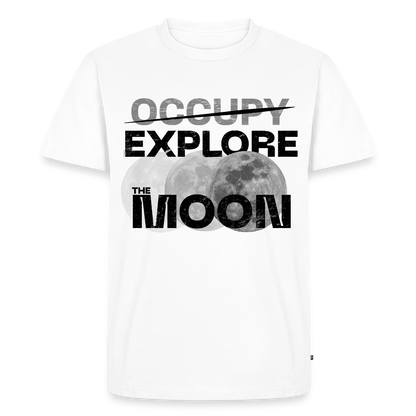 "Explore the Moon" bianca - bianco