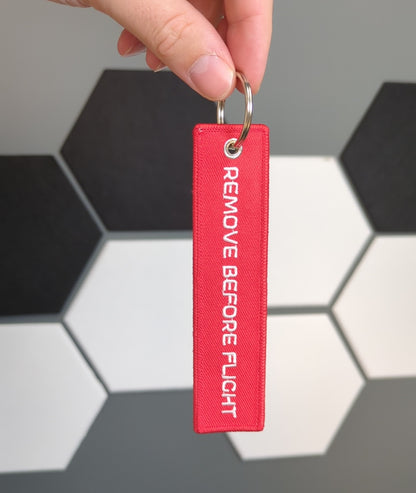 Portachiavi Remove Before Flight