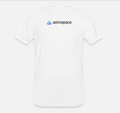 T-Shirt Astrospace bianca